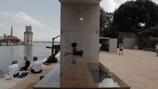 Concrete Installation Venice Biennale 2016