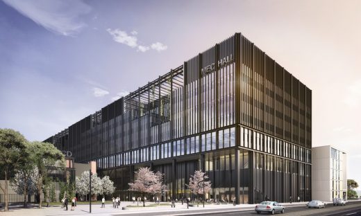 Manchester University Engineering Campus design by Mecanoo architecten Netherlands