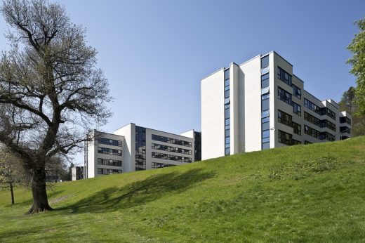 Juniper Court halls of residence Stirling University by Lewis & Hickey Architects