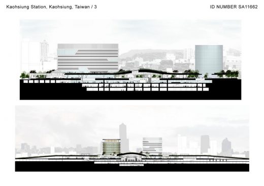 Kaohsiung Station building design by Mecanoo architecten
