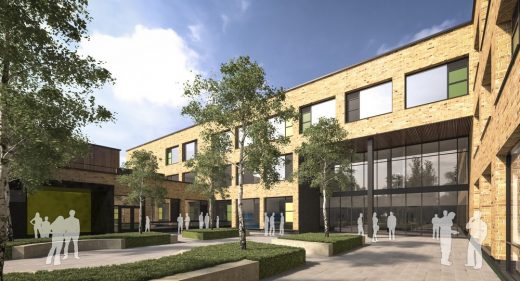 Ongar Academy building design by Bond Bryan Architects