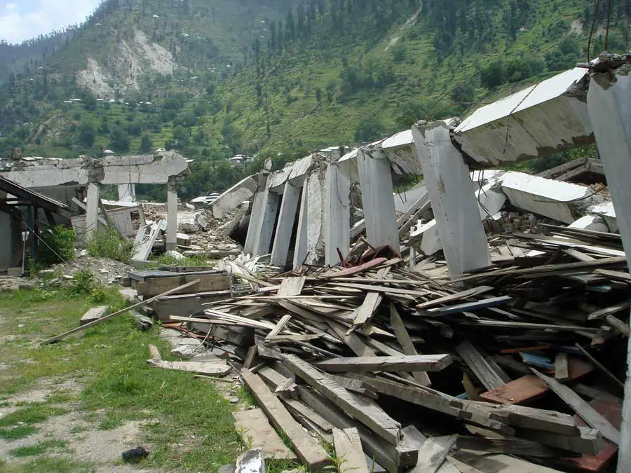 Pakistan Earthquake buildings