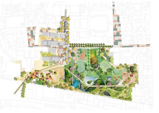 Parco Centrale di Prato Competition design by EMBT