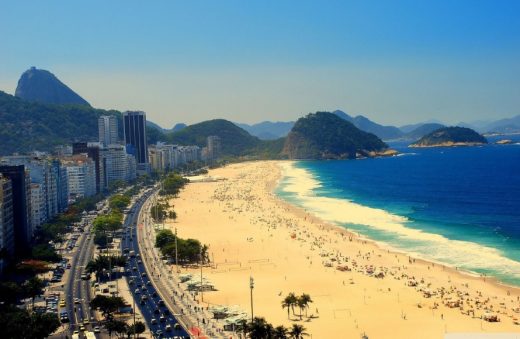 Copacabana beach - RIO OLYMPICS: Sustainable Fanbox Competition site