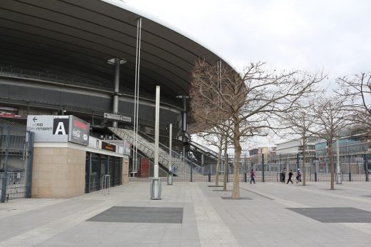 Stade de France Building in Paris 