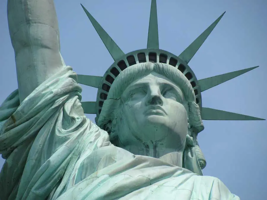 The Statue of Liberty sculpture