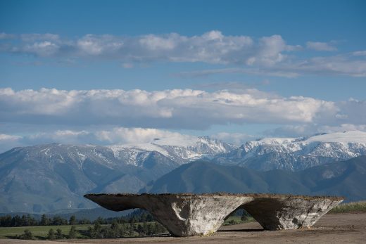 Domo, designed by Ensamble Studio, installed at Tippet Rise Art Center