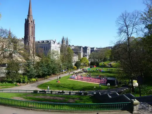 Union Terrace Gardens Aberdeen park