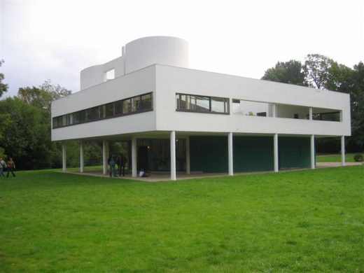 Villa Savoie by architect Le Corbusier