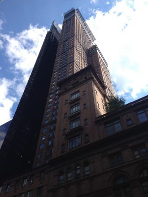 West 57th Street New York skyscraper buildings