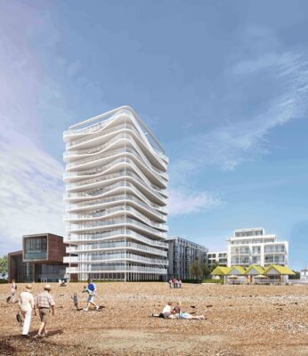 Aquarena, Worthing by Allies and Morrison