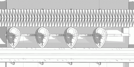 Blackfriars Garden Islands Bridge Concept by Crispin Wride Architects Design Studio Ltd