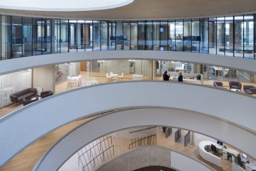 Blavatnik School of Government Oxford Building atrium