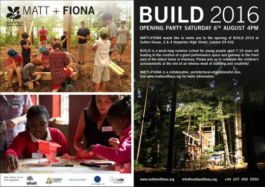 BUILD 2016 Matt + Fiona Event - Architecture Events 2016 Archive