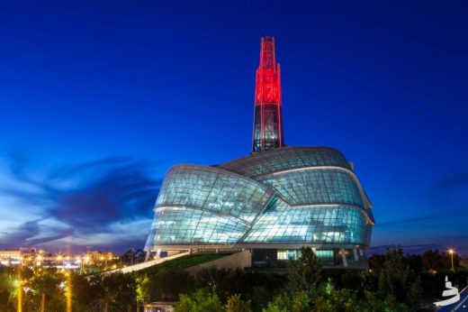 Canadian Museum for Human Rights, Winnipeg by Antoine Predock Architect PC