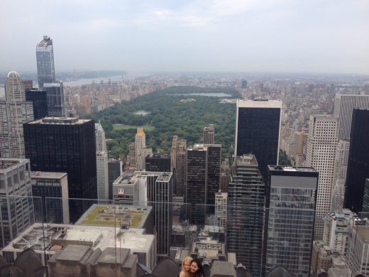 Central Park New York buildings