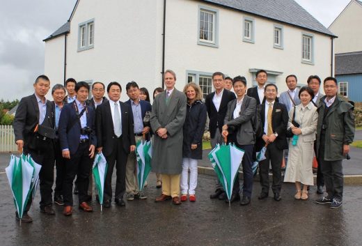 Japanese study group at Chapelton development