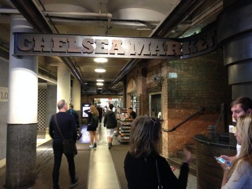 Chelsea Market interior New York 