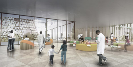 Childrens Cancer Center Rwanda by David Adjaye