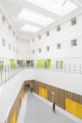 Clatterbridge Cancer Centre Liverpool atrium interior