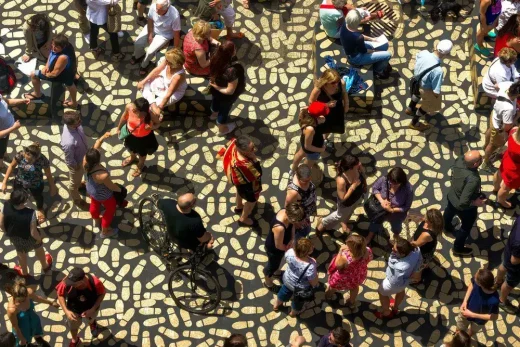 DANCE FLOOR in Montreal Installation