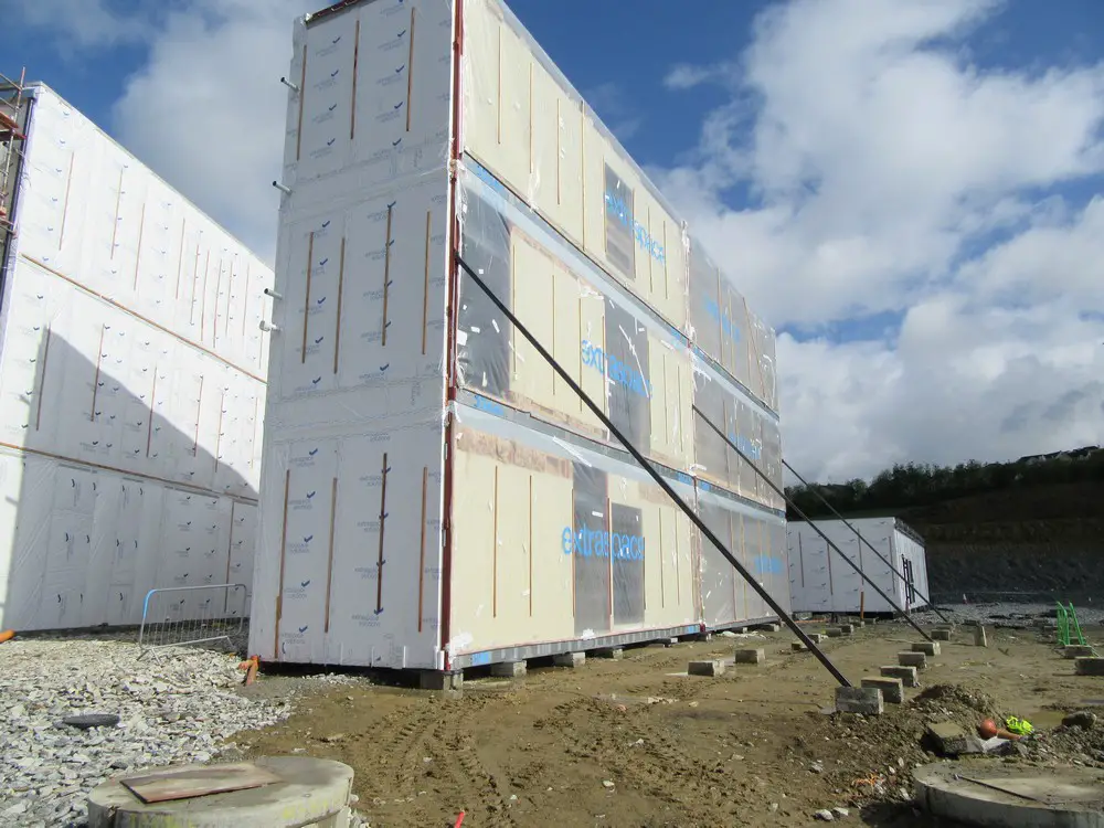 DuPont Tyvek Modular Office Block Development