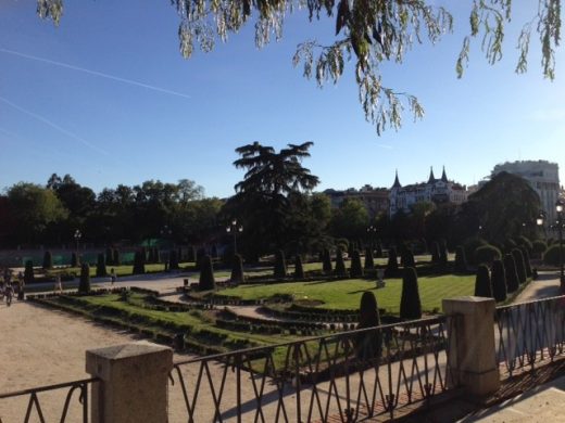 El Retiro Park in Madrid