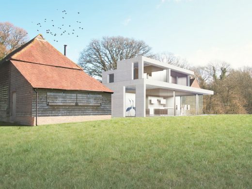 Contemporary Farmhouse in West Sussex