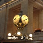 Grand Central New York building clock