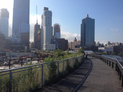 Hudson Yards New York Buildings with High Line