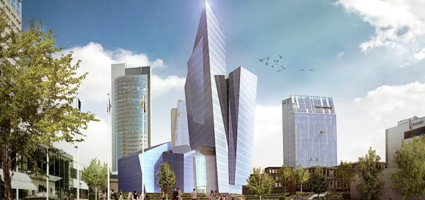 k18B Building Complex in Vilnius by Libeskind