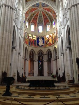 La Almudena's Cathedral Madrid building