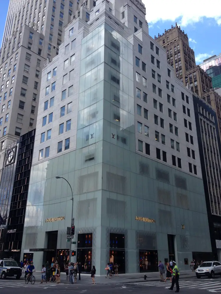 Louis Vuitton New York 5th Avenue store, United States