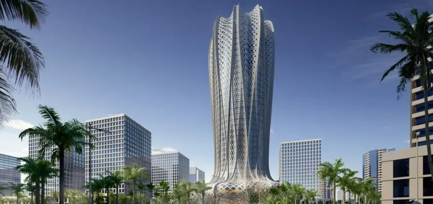 Lusail City Marina District in Doha, Qatar