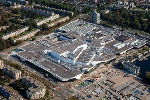 Westfield Mall of the Netherlands in Leidschendam aerial photo