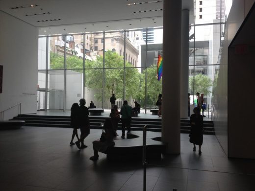 MoMA New York building foyer