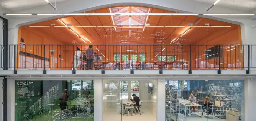 MVRDV House in Rotterdam, Work Space Interior