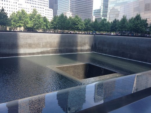 National September 11 Memorial & Museum twin reflecting pools