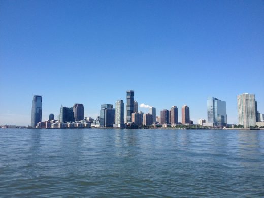 Jersey City waterfront buildings