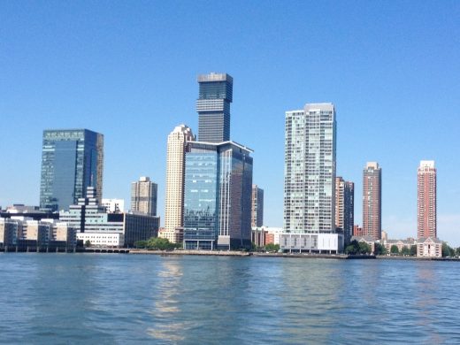 Jersey City skyscraper waterfront buildings