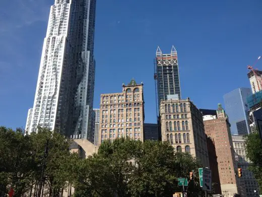 New York by Gehry building