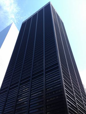 New York financial district buildings