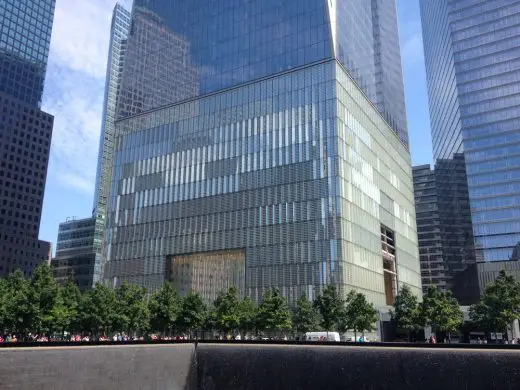 1 WTC Skyscraper base in New York