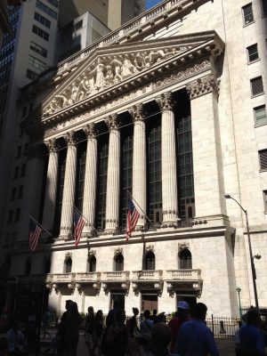 NY Stock Exchange building