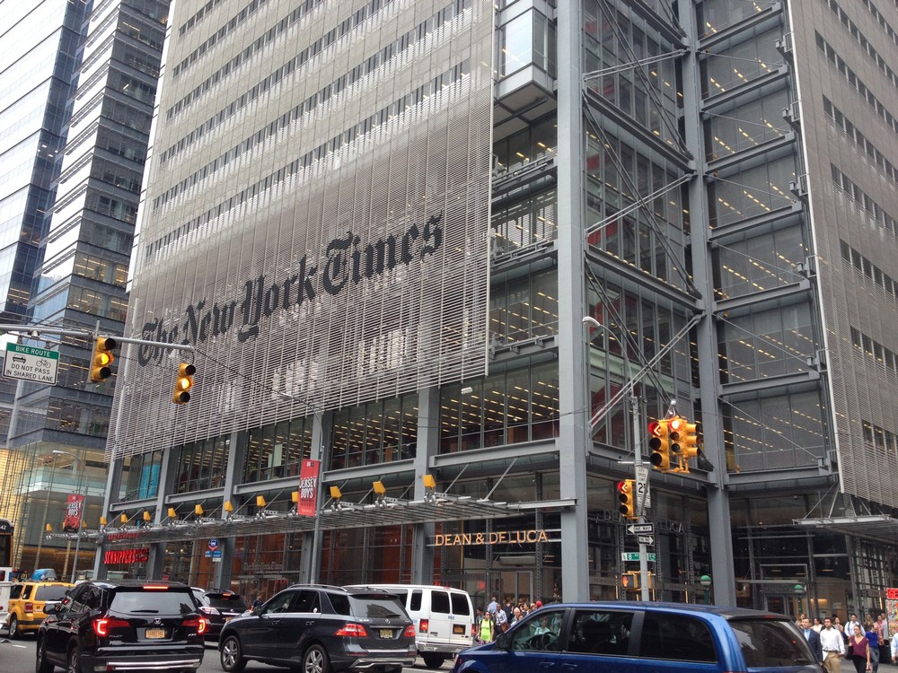 The Times office