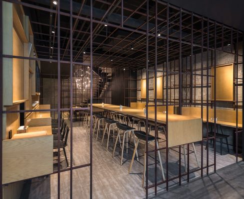 Noodle Diner Sanlitun Soho design by Lukstudio Architects