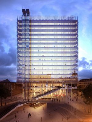 Paddington Cube building London