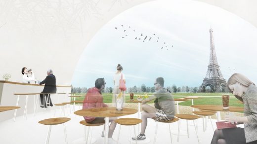 Paris Pavilion competition 2nd prize