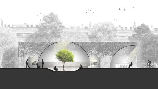 Paris Pavilion competition 2nd prize