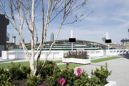 Peter May stand at the KIA Oval